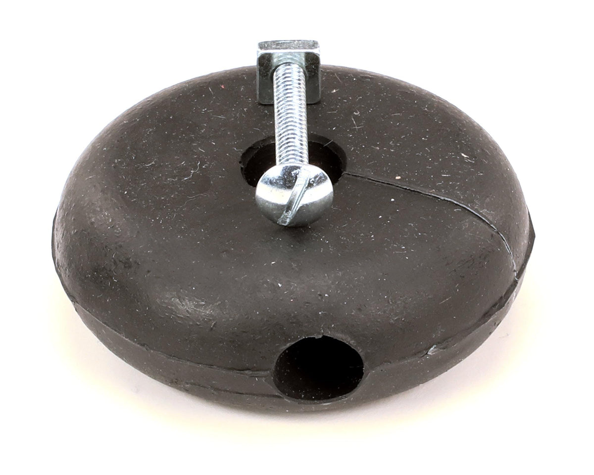 Bumper Ball Stop RR by Fisher – Metal, Black, Model 2980-R027