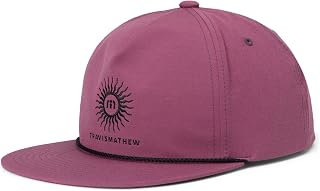 TravisMathew Mens Vacationer Damson One Size