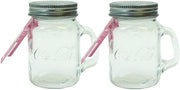 Tablecraft Coke Mason Jar Salt & Pepper Shaker Set