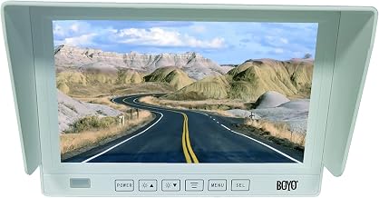 BOYO VTM7000MAHD 7 Inch AHD CVBS Marine Backup Camera Monitor, White