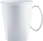 Cambro MDSHM8148 MDS Harbor 8 Ounce Mug White Case of 48