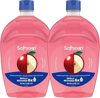 Softsoap Red Apple Liquid Hand Soap Refill, Limited Edition Fall Scent, 50 fl oz, 2-Pack