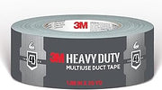3M Heavy Duty Duct Tape Grey, 1.88 in x 20 yd, 1 Roll, 2120