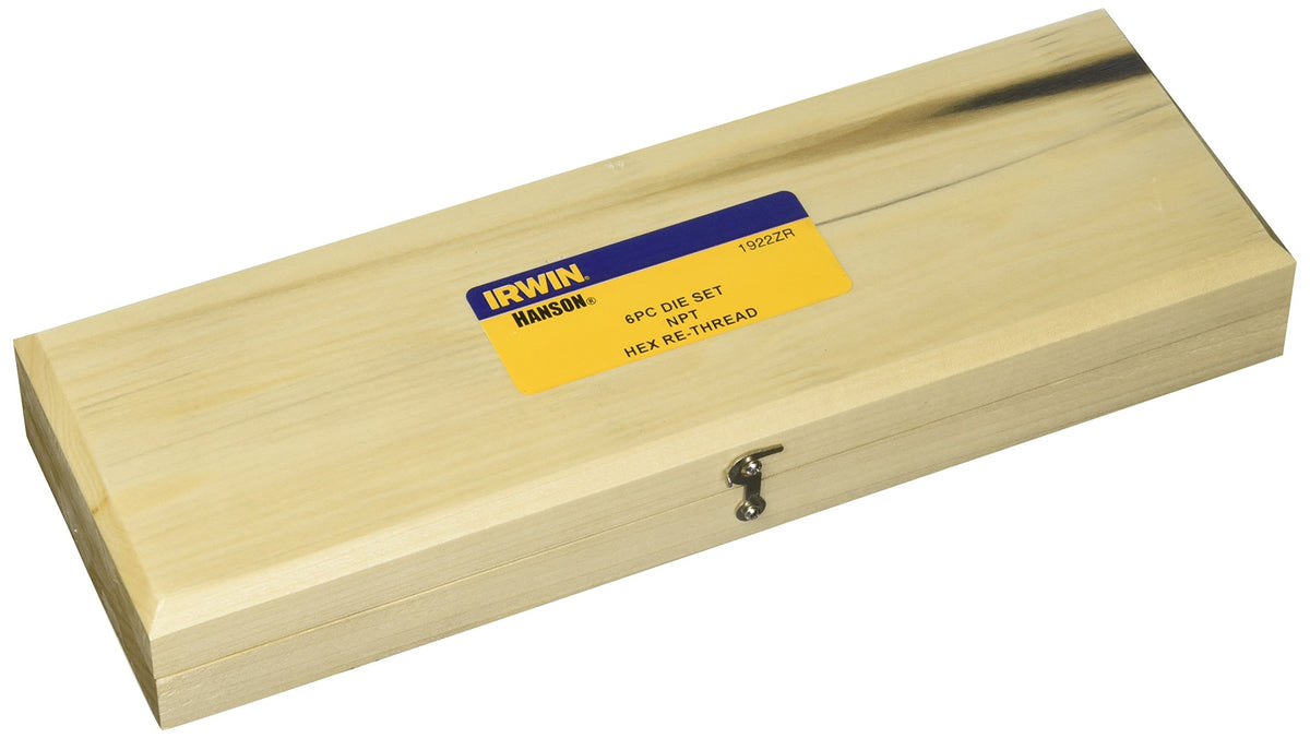 Industrial Tools 1922 Hex Rethreading Die Set by IRWIN – Pack of 6, Model 1922ZR