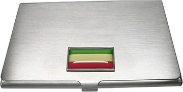 Kiola Designs Thin Bordered Federal Democratic Republic of Ethiopia Flag Business Card Holder