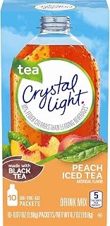 Crystal Light On The Go Peach Drink Mix - 12 Pack