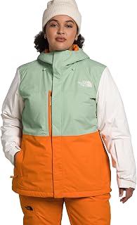 The North Face Women's Freedom Insulated Jacket (Standard and Plus Size), Misty Sage/Mandarin, 1X