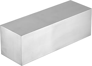 American Metalcraft SSR12 Risers, 4.3" Length x 4.2" Width, Silver