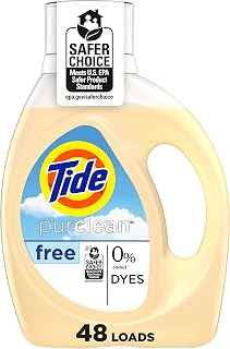 Tide Purclean Liquid Laundry Detergent, 63 fl oz, 48 Loads