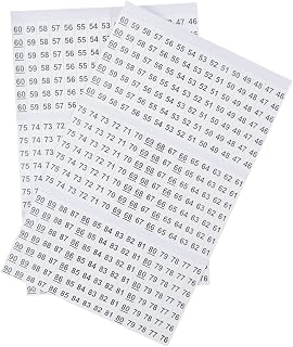 nVent GARDNER BENDER 42-030 Wire Marker Booklet, Numbers 46-90