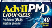 Advil PM Liqui-Gels, Ibuprofen 200mg, Sleep Aid, 40 Capsules
