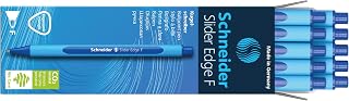 Schneider Slider Edge F Ballpoint Pen (Box of 10) (Blue) 152003
