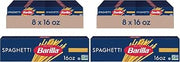 Barilla Spaghetti Pasta,16 oz. Box - Non-GMO,Made with Durum Wheat Semolina - Kosher Certified,(Pack of 16)