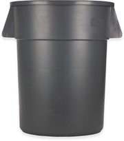 CFS Bronco Round Waste Container Only by Carlisle FoodService Products – 55.0 gallons, Polyethylene (PE), Gray, Model 34105523