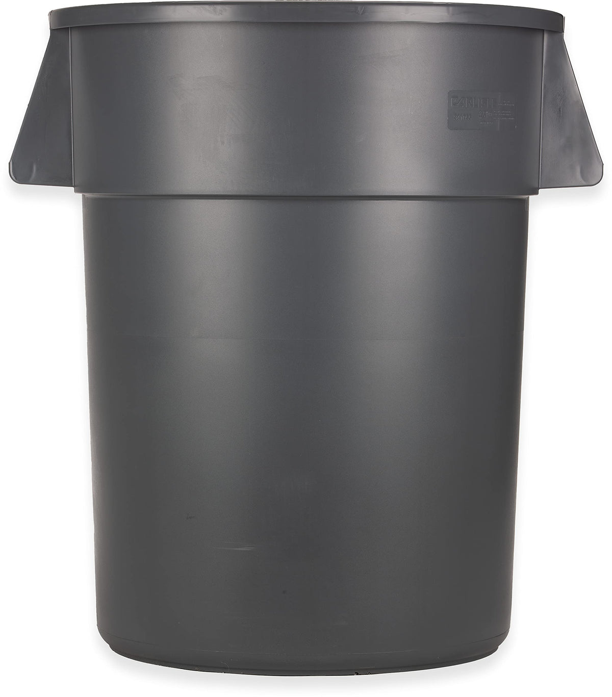 CFS Bronco Round Waste Container Only by Carlisle FoodService Products – 55.0 gallons, Polyethylene (PE), Gray, Model 34105523