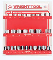 Wright Tool 30 Pc. 3/4" Dr. 12 Pt. Standard and Deep Sockets