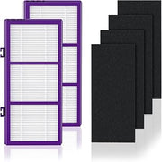 isinlive HAPF300AP Performance Plus Replacement Filter for Holmes AER1 HAPF300AP-U4 air Cleaner, 2 True HEPA+ 4 Carbon Pre Filters