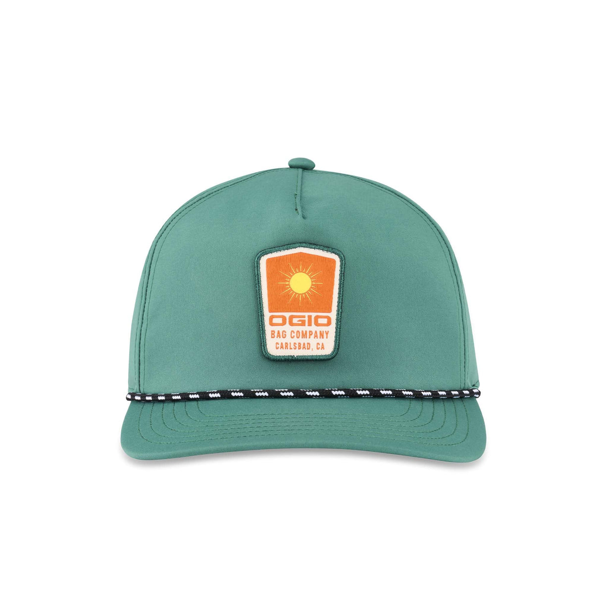 Alpha Collection Headwear (Alpha OBC by OGIO – One Size, Green/Yellow, Model A20266_E0067_OSM