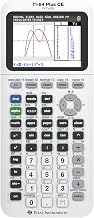 TI-84 Plus CE Graphing Calculator Texas Instruments, Crisp Calculation White