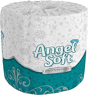 Angel Soft Standard Toilet Paper, 2-Ply, White, 450 Sheets/Roll, 40 Rolls/Carton (16840)