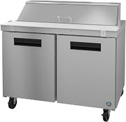 Hoshizaki Stainless Steel Two Section Sandwich Refrigerator with Drawers