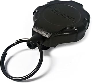 KEY-BAK Ratch-It Retractable Ratcheting Tether with 48" Retractable Cord, 10 oz. Retraction, Belt Clip Attachment