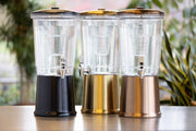 Service Ideas Vintage Gold / 3 Gallon / Traditional Iced Beverage Dispensers