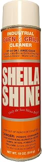 Sheila Shine Oven Cleaner Spray | Lifts Away Burnt-On Grease and Dirt | Less Manual Scrubbing Needed | Can be Used on Many Different Appliances | Longer Lasting Results