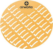 Hospeco CC-003 Airworks AWUS231-BX Yellow Citrus Grove Urinal Screen (Box of 10)