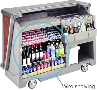 Cambro 650WS Wire Shelf for BAR650 Portable Bars