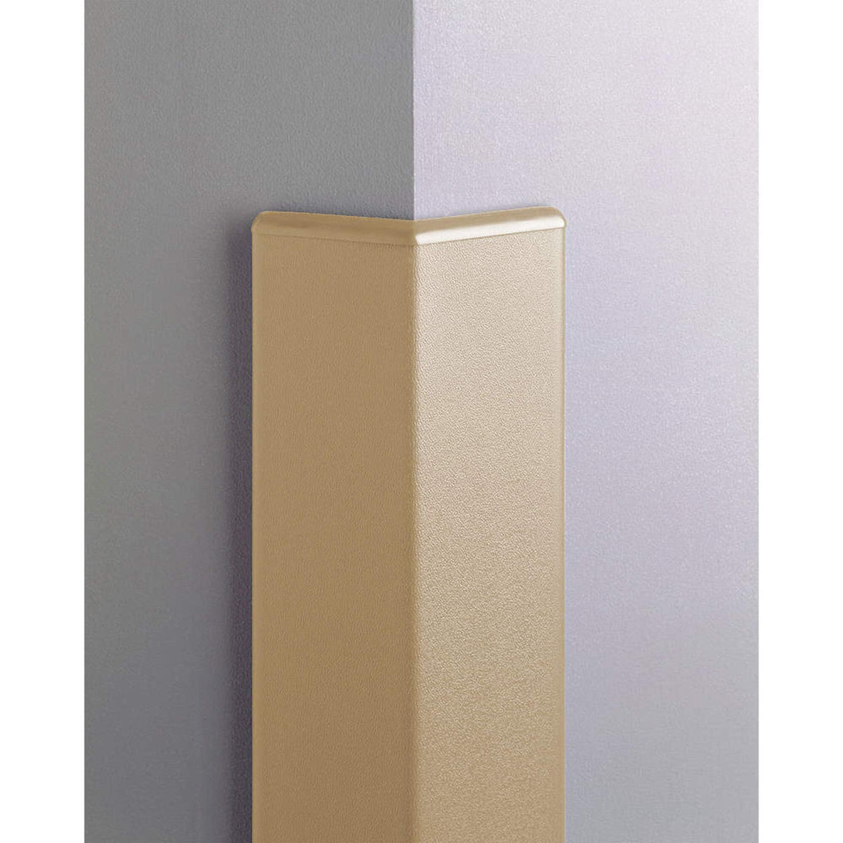 Corner Guard by Pawling – 50"L x 9"W x 5"H, Vinyl, Tan, Model CG-135R-4-3