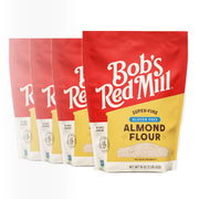 Bob's Red Mill 16 Ounce (Pack of 4) / Natural / Resealable Almond