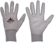 MCR Safety 9666XS Nylon Knitted Shell Gloves, X-Small, Gray, 1-Pair