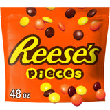 PIECES Peanut Butter in a Crunchy Shell by Reese's – 48 Ounce (Pack of 1), orange, Model 518976