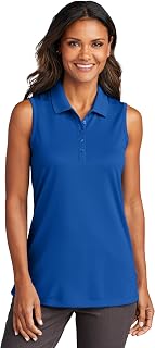 Port Authority Women's Dry Zone UV Micro-Mesh Sleeveless Polo