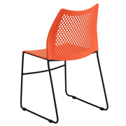 Flash Furniture Orange / Set of 1 / Contemporary Stacking Chairs