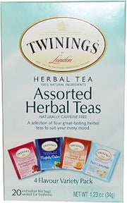 Twinings TEA, TEA,HERBAL,ASSORTED 20 BAG