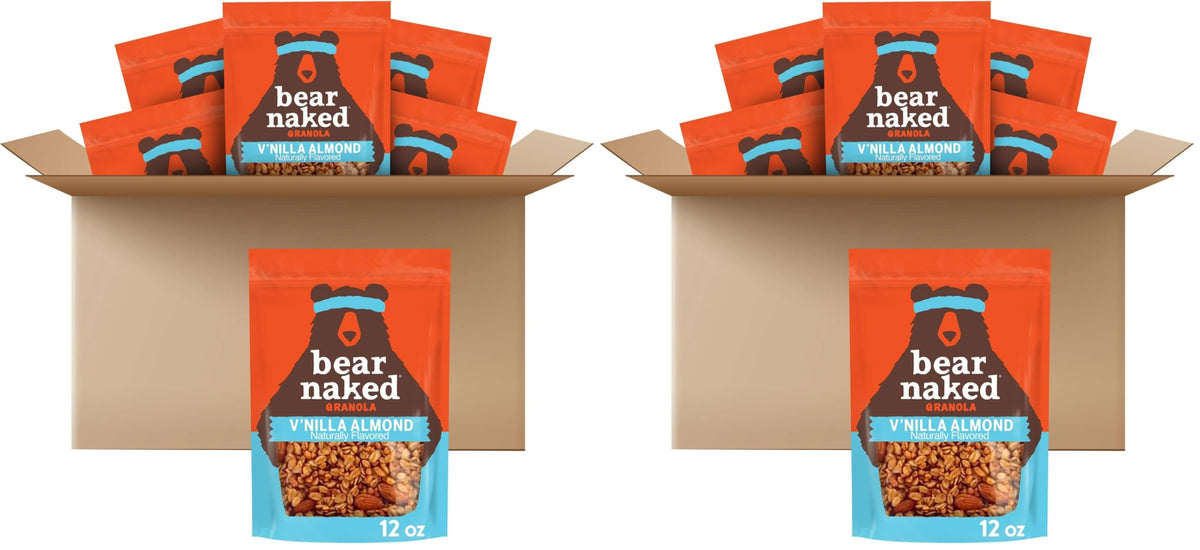 Granola Cereal by Bear Naked – 12 Ounce (Pack of 12), Pack of 6, Model 00071