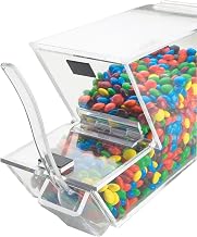 Cal-Mil 927-H Stackable Topping Dispenser, 4" W x 11" D x 7" H, Clear