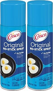 Crisco Original No-Stick Cooking Spray, 6 oz (Pack of 2)