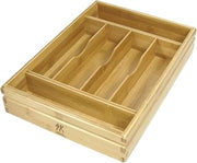 ZWILLING Bamboo Flatware Storage Tray, Kitchen Drawer Organizer for Utensils and Cutlery, Eco-Friendly Bamboo Design