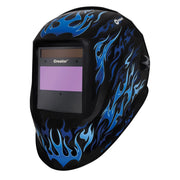 Creator Fire and Ice Welding Helmet by Hobart – Nylon, Blue, Model 771016