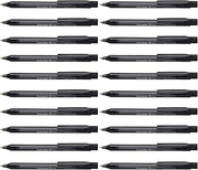 Schneider Fave Click-Top Ballpoint Pen M Tip Black Ink Assorted Barrel Colours Pack of 50