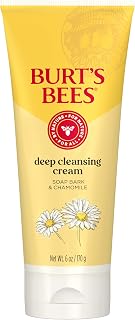 Burt's Bees Soap Bark and Chamomile Deep Cleansing Cream, 6 Oz (Package May Vary)