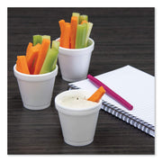 DRC4J4 Drink Foam Cups by DART – 4 Ounces, 4.0 fluid_ounces, foam, White
