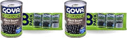Goya Organic Black Beans,Low Sodium with Sea Salt,15.5 Ounce,8 Count (Pack of 2)