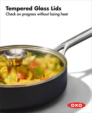 OXO 3 Quarts / Black / Pot Set Sauté Pans