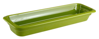 World Cuisine Induction Porcelain Hotel Pan by PADERNO – Medium, Porcelain, Green, Model 44314G06