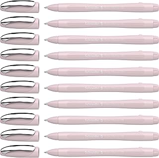 Schneider Slider Memo XB Ballpoint Pen (Pearl, Blue Ink) Pack of 10