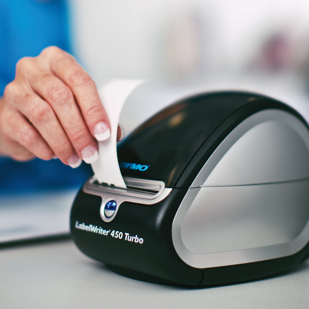 LW 450 Turbo Desktop use Label Maker by DYMO – Black, Model S0838840
